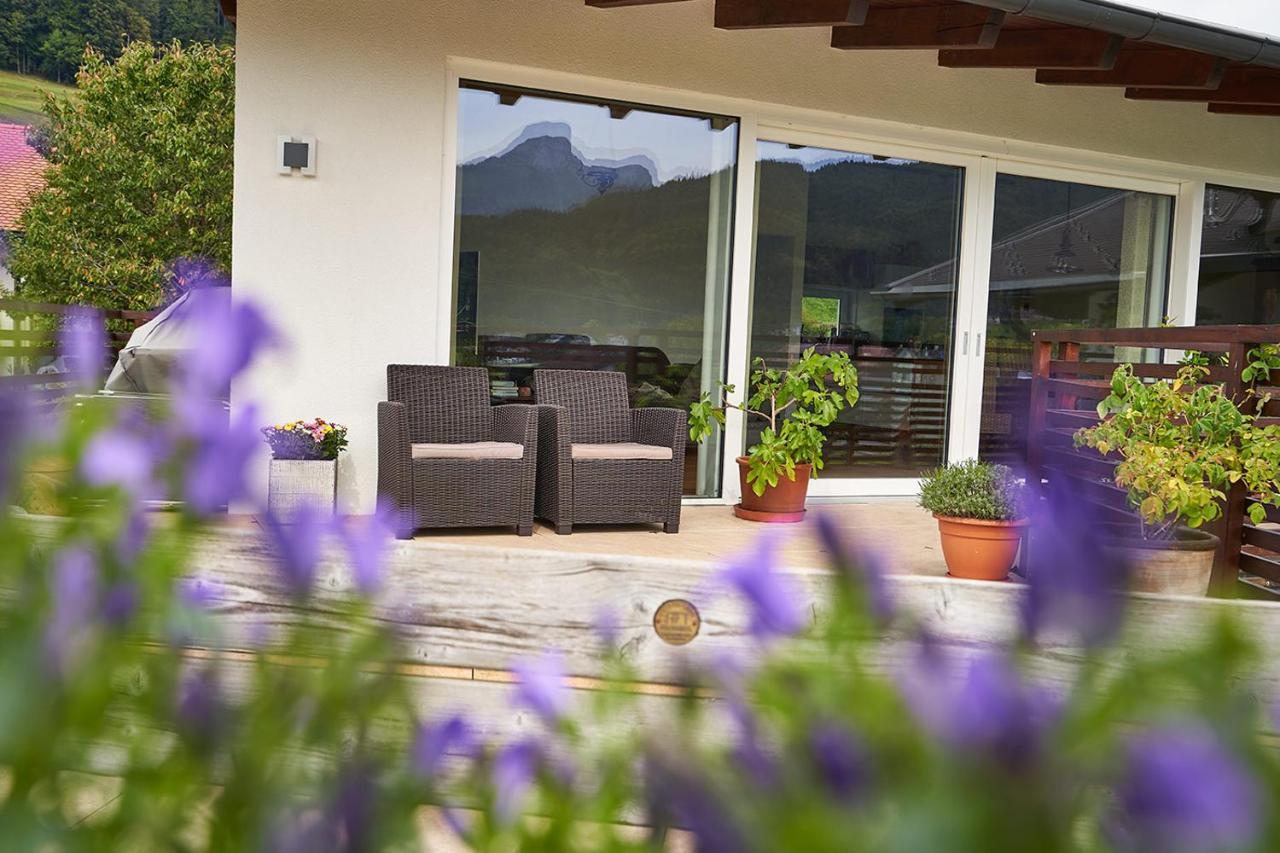Bergblick Acht Mondsee Innerschwand Exterior foto